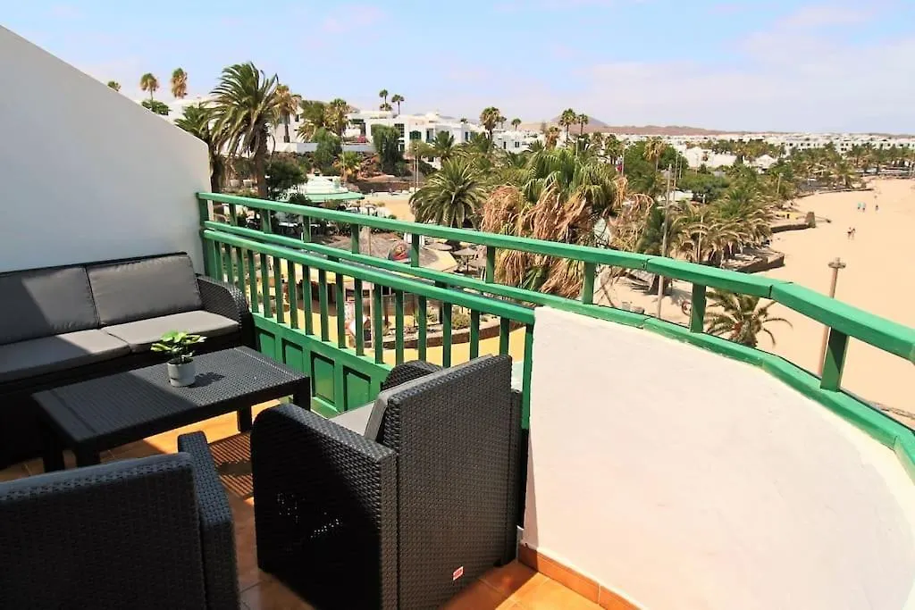 코스타 테기세 Cucharas Playa Terrace Sea Views 아파트