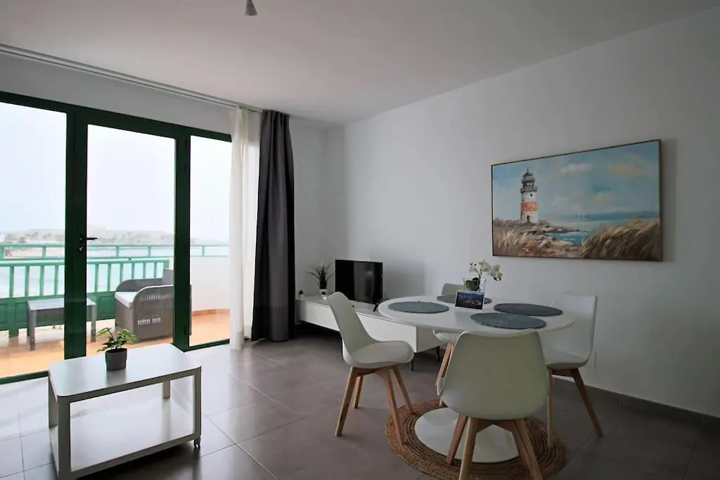 코스타 테기세 Cucharas Playa Terrace Sea Views 아파트