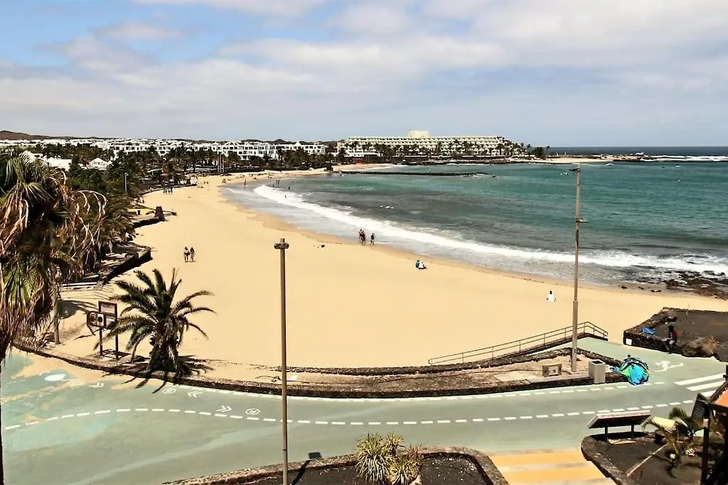 코스타 테기세 Cucharas Playa Terrace Sea Views 아파트